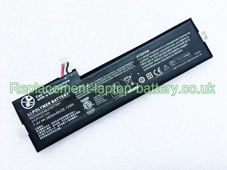 Replacement Laptop Battery for  2800mAh Long life SIMPLO SMP-TVBXXCLF2,  