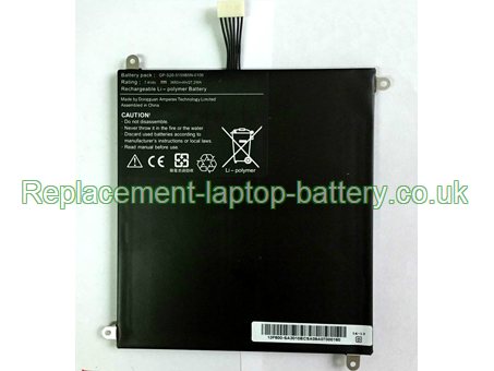 7.4V NETBOOK GP-S20-5159B5N-0100 Battery 3650mAh