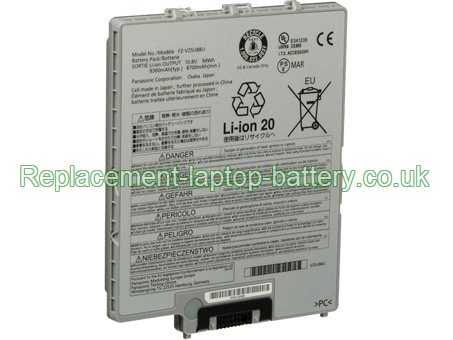 10.8V PANASONIC FZ-VZSU88R Battery 94WH