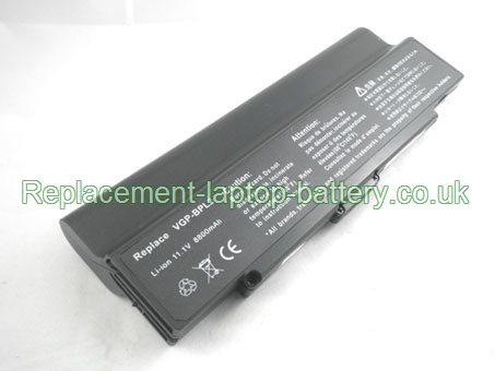 11.1V SONY VAIO VGN-FJ66GP/W Battery 8800mAh