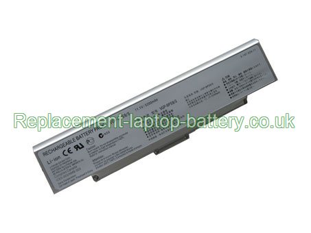 11.1V SONY VGP-BPL9 Battery 5200mAh