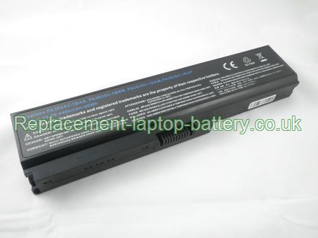 10.8V TOSHIBA Portege T130 Battery 4400mAh