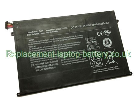 Replacement Laptop Battery for  38WH Long life TOSHIBA Portege Z830 Series, PA5055U-1BRS, Portege Z835 Series, Portege Z930,  