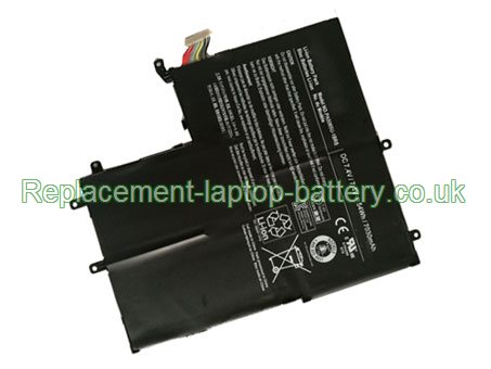 Replacement Laptop Battery for  54WH Long life TOSHIBA Satellite U845, Satellite U800W-T02S, Satellite U800W, PA5065U-1BRS,  