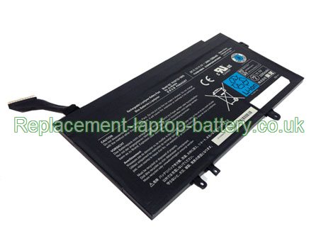 Replacement Laptop Battery for  3280mAh Long life TOSHIBA PA5073U-1BRS, Satellite U920t, PABSS267, Satellite U925t,  