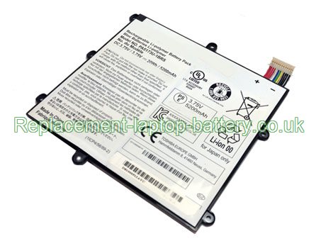 Replacement Laptop Battery for  20WH Long life TOSHIBA PA5173U-1BRS, Encore WT8-A-102, Encore WT8-A32, Encore WT8-A,  