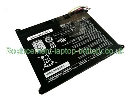 Replacement Laptop Battery for  36WH Long life TOSHIBA Portege Z20t PT15AA-01M009, Portege Z20t PT16BA-05E017, Portege Z20T-B-10G, Portege Z20T-C-134,  