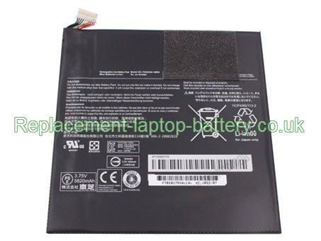 3.75V TOSHIBA PA5234U-1BRS Battery 5820mAh