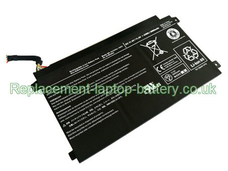 11.4V TOSHIBA PA5255U-1BRS Battery 43WH