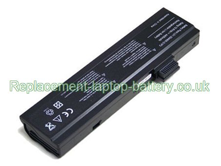 Replacement Laptop Battery for  4000mAh Long life UNIWILL L51-3S4400-C1S5, L51-3S4000-G1L3, L51-3S4400-G1L3, L51-3S4000-S1P3,  