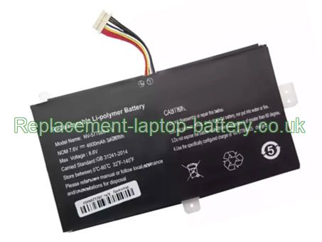 Replacement Laptop Battery for  4600mAh Long life OTHER NV-577866-2S,  