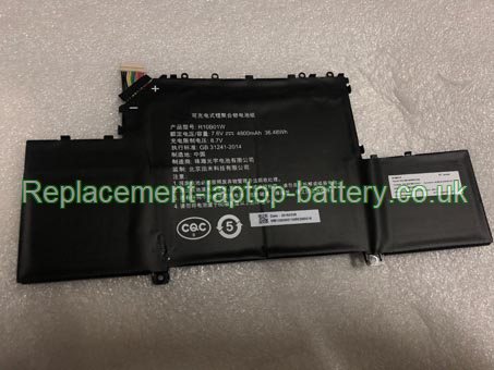 Replacement Laptop Battery for  4800mAh Long life XIAOMI R10B01W, Mi Notebook Air 12.5-inch,  