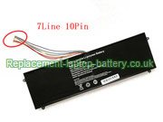 Replacement Laptop Battery for  5000mAh Long life OTHER 5080270P, Jumper Ezbook S4, 