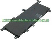 Replacement Laptop Battery for  38WH Long life ASUS C21N1634, 