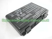 Replacement Laptop Battery for  4400mAh Long life ASUS A32-F82, X8AC, K70IO, X5DIL, 