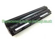 Replacement Laptop Battery for  4400mAh Long life ASUS U24E-PX054D, PRO24E, A31-U24, U24A-PX3210, 