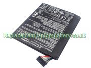 Replacement Laptop Battery for  3200mAh Long life ASUS MeMO Pad 7 ME70CX K01A, MeMO Pad 7 ME70CX, B11P1405, 