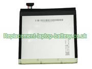 Replacement Laptop Battery for  4000mAh Long life ASUS Fonepad7 FaE171MG, C11P1412, 