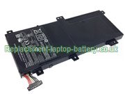 Replacement Laptop Battery for  38WH Long life ASUS C21N1333, Transformer Book Flip TP550LA, Transformer Book Flip TP550LD, 