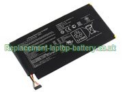 Replacement Laptop Battery for  19WH Long life ASUS C11-ME301T, Memo Pad Smart K001, Memo Smart Pad 10.1 Tablet PC, 