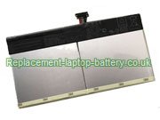 Replacement Laptop Battery for  8300mAh Long life ASUS C12N1604, T101HA-3E, T101HA-GR005T, T101HA, 