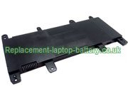 Replacement Laptop Battery for  38WH Long life ASUS X756UB-TY028T-BE, C21N1515, X756UX, X756UB-TY019T, 