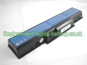 Replacement Laptop Battery for  4400mAh Long life ACER  AS07A31, AS07A52, AS07A42, AS07A32, 