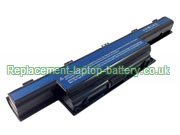 Replacement Laptop Battery for  4400mAh Long life GATEWAY NV59C28u, NV55C, NV57H09c, NV59C35u, 