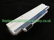Replacement Laptop Battery for  7800mAh Long life ACER Aspire One D260-2440, Aspire One D255-2520, Aspire One D260-2919, Aspire One D255-2691, 