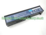 Replacement Laptop Battery for  66WH Long life GATEWAY AS10A7E, 934T2083, 