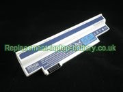 Replacement Laptop Battery for  4400mAh Long life GATEWAY LT2120U, LT2110U, UM09G31, UM09H70, 