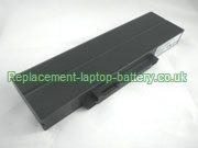 Replacement Laptop Battery for  6600mAh Long life HASEE A180, A220, A211C, 