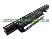 Replacement Laptop Battery for  4400mAh Long life CLEVO 6-87-C480S-4P42, C4500BAT-6, 6-87-E412S-4D7A, C4500Q, 