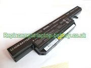 Replacement Laptop Battery for  2200mAh Long life CLEVO C5500BAT-4, C5500BAT-4(CELXPERT), 6-87-C550S-4YF, 