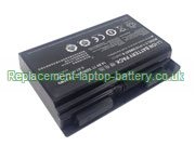 Replacement Laptop Battery for  5200mAh Long life TERRANS FORCE X811, X811-980M, X611, X611-880M, 