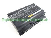 Replacement Laptop Battery for  5900mAh Long life CLEVO P180HMBAT-8, 6-87-P180S-427, 