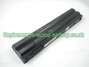 Replacement Laptop Battery for  40WH Long life Dell T54FJ, NHXVW, Latitude E6520 Series, PRRRF, 
