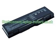 Replacement Laptop Battery for  4400mAh Long life Dell F5635, YF976, Inspiron 9400, Inspiron E1505, 