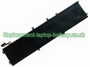 Replacement Laptop Battery for  84WH Long life Dell T453X, XPS 15 9550, 1P6KD, Precision 5510, 