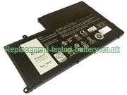 Replacement Laptop Battery for  43WH Long life Dell R0JM6, Latitude 15 3550, 58DP4, TRHFF, 