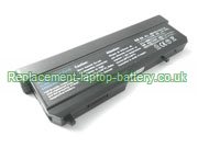 Replacement Laptop Battery for  6600mAh Long life Dell 0N956C, G276C, 451-10655, T112C, 