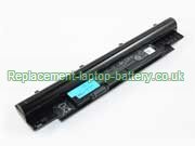 Replacement Laptop Battery for  4400mAh Long life Dell Vostro V131D Series, 268X5, JD41Y, Inspiron N411z Series, 