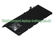 Replacement Laptop Battery for  52WH Long life Dell JD25G, DIN02, 90V7W, XPS 13 9350, 