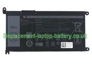 Replacement Laptop Battery for  42WH Long life Dell Vostro 5481, Inspiron 5482 2-in-1 Series, Inspiron 14 5491 i5491 2-in-1, Inspiron 15 3583 i3583 P75F106, 