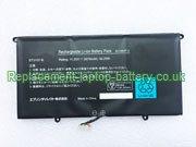 Replacement Laptop Battery for  3575mAh Long life EPSON BT3107-B, S510BAT-3, 