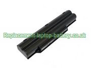 Replacement Laptop Battery for  4400mAh Long life FUJITSU FPCBP250, LifeBook LH530, FMVNBP186, LifeBook LH520, 