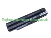 Replacement Laptop Battery for  6400mAh Long life FUJITSU FMVNBP224B, LifeBook SH782 Series, FPCBP390, LifeBook S782 Series, 