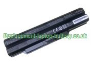 Replacement Laptop Battery for  6400mAh Long life FUJITSU  FPCBP390, LifeBook S782 Series, FMVNBP224W, LifeBook SH782 Series, 