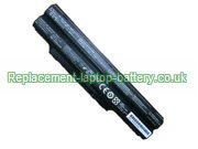 Replacement Laptop Battery for  72WH Long life FUJITSU  LifeBook SH782, FPCBP392, CP610400-01, FMVNBP224W, 