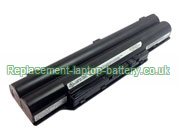 Replacement Laptop Battery for  6700mAh Long life FUJITSU Lifebook S 710, Lifebook E 781, Lifebook E 782, Lifebook S761, 
